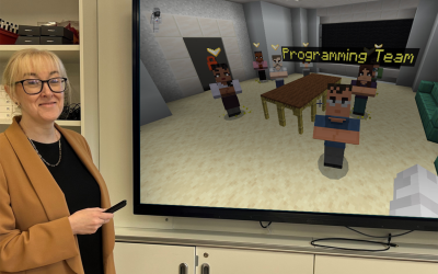 Belfast school transforming Computer Science at KS3 with Coding in Minecraft